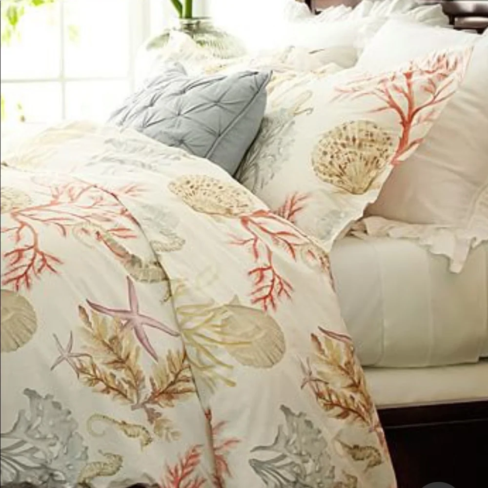 Pottery Barn Atlantic euro shams - Picture 1 of 8